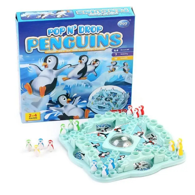 Party Games Quiz - Papan permainan catur terbang banyak Penguin