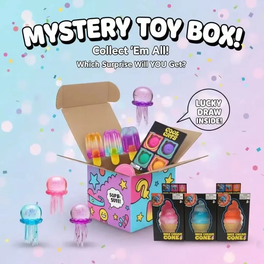 Kotak Misteri Squishy, Set Mai - Party Games For Adults And Kids ulasan dan harga