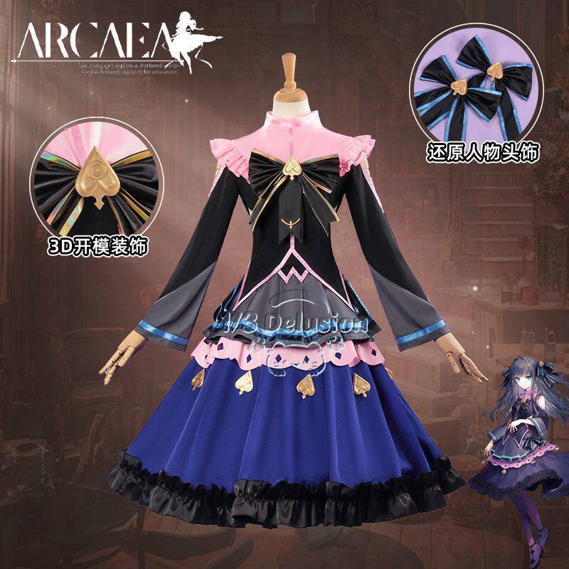 Kostum Cosplay Arcaea Tairitsu - Party Games Carnival ulasan dan harga