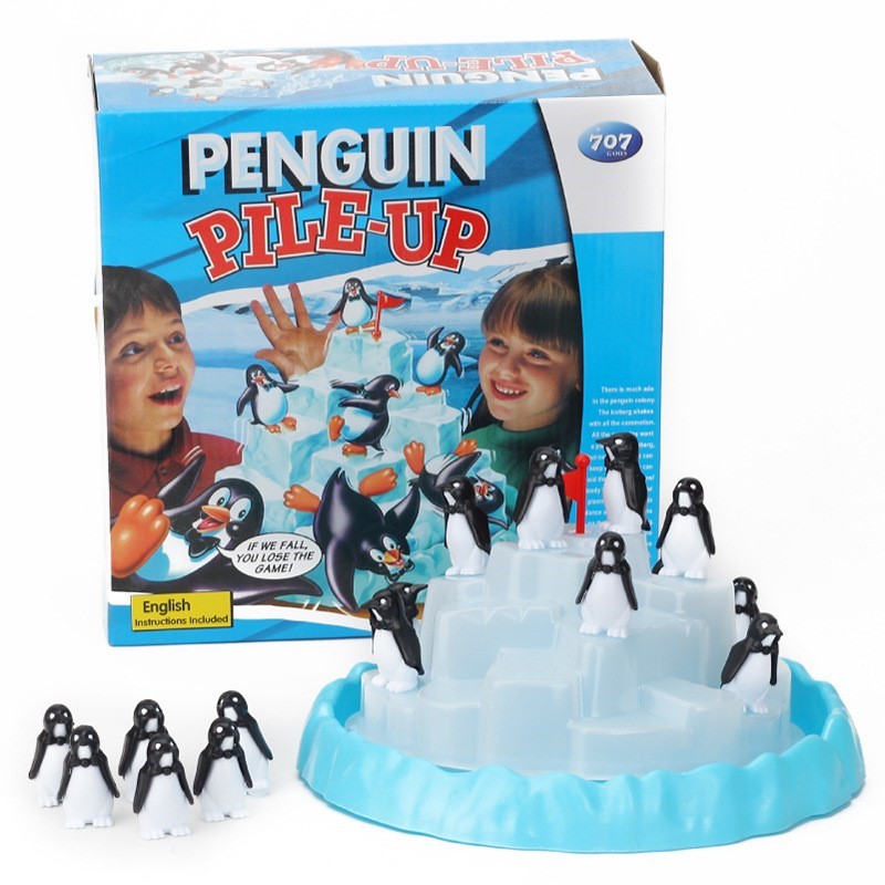 Mainan Penguin Bertumpuk Icebe - Party Games Quiz ulasan dan harga