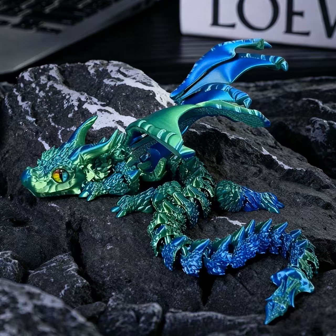 Model Naga Wyvern 3D dengan Sa - Party Games Gifts ulasan dan harga