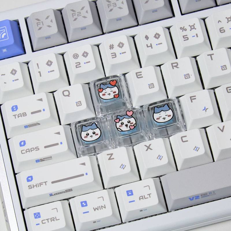 Chiikawa 4 Buah Keycap Transpa - Party Games Pc ulasan dan harga